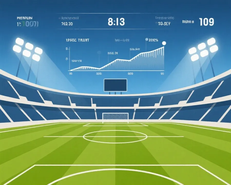赛事直播与实时比分可视化示意图